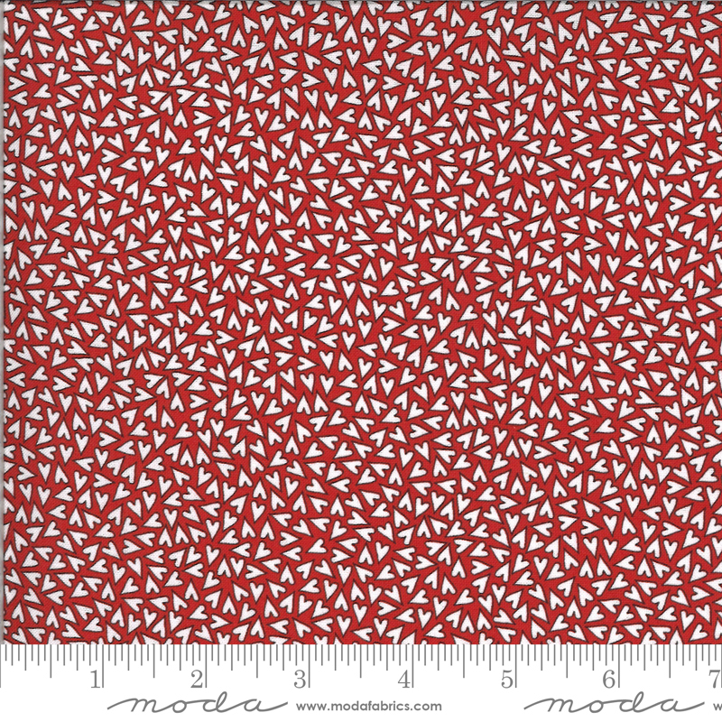 Moda Animal Crackers Apple Red 5805 11