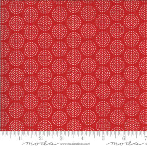 Moda Animal Crackers Apple Red 5806 11