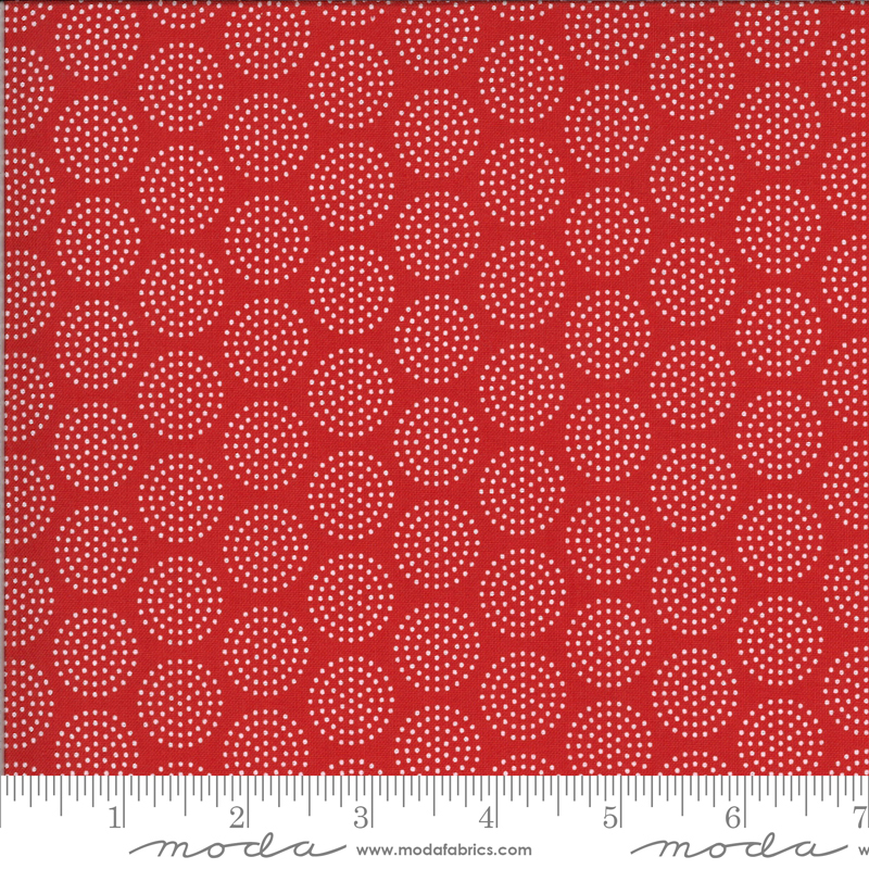 Moda Animal Crackers Apple Red 5806 11