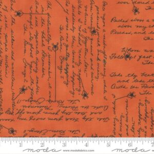 Moda Ghostly Greetings Pumpkin 56043 13