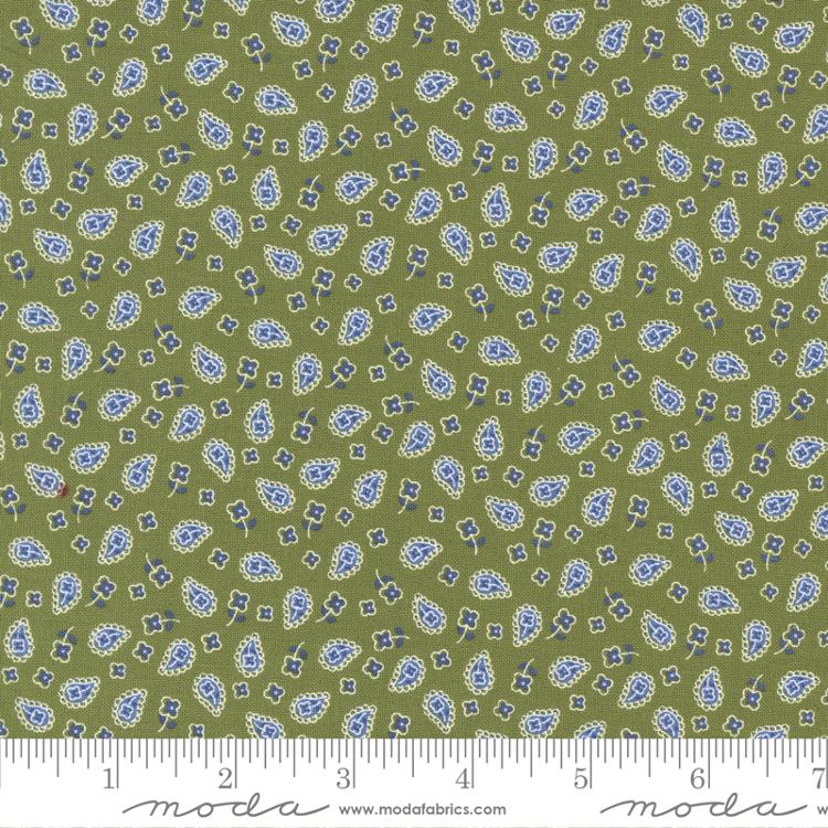 Moda Graze Clover Green 55602 14