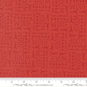 Moda Dog Daze Red 20843 17
