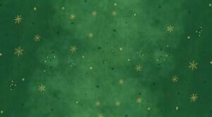 Moda Ombre Flurries Christmas Green 10874 431MG Metallic#1