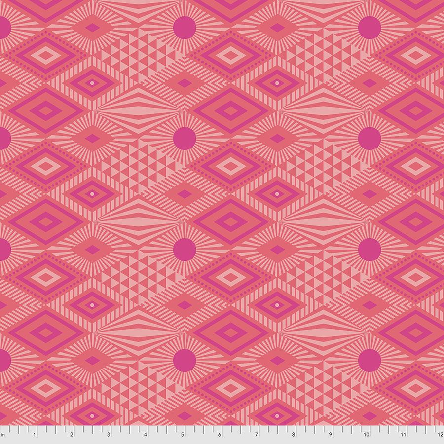 Free Spirit Tula Pink Daydreamer Lucy - Dragonfruit PWTP096