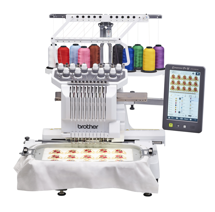 Entrepreneur Pro W PR1060W 10-Needle Embroidery Machine image 2