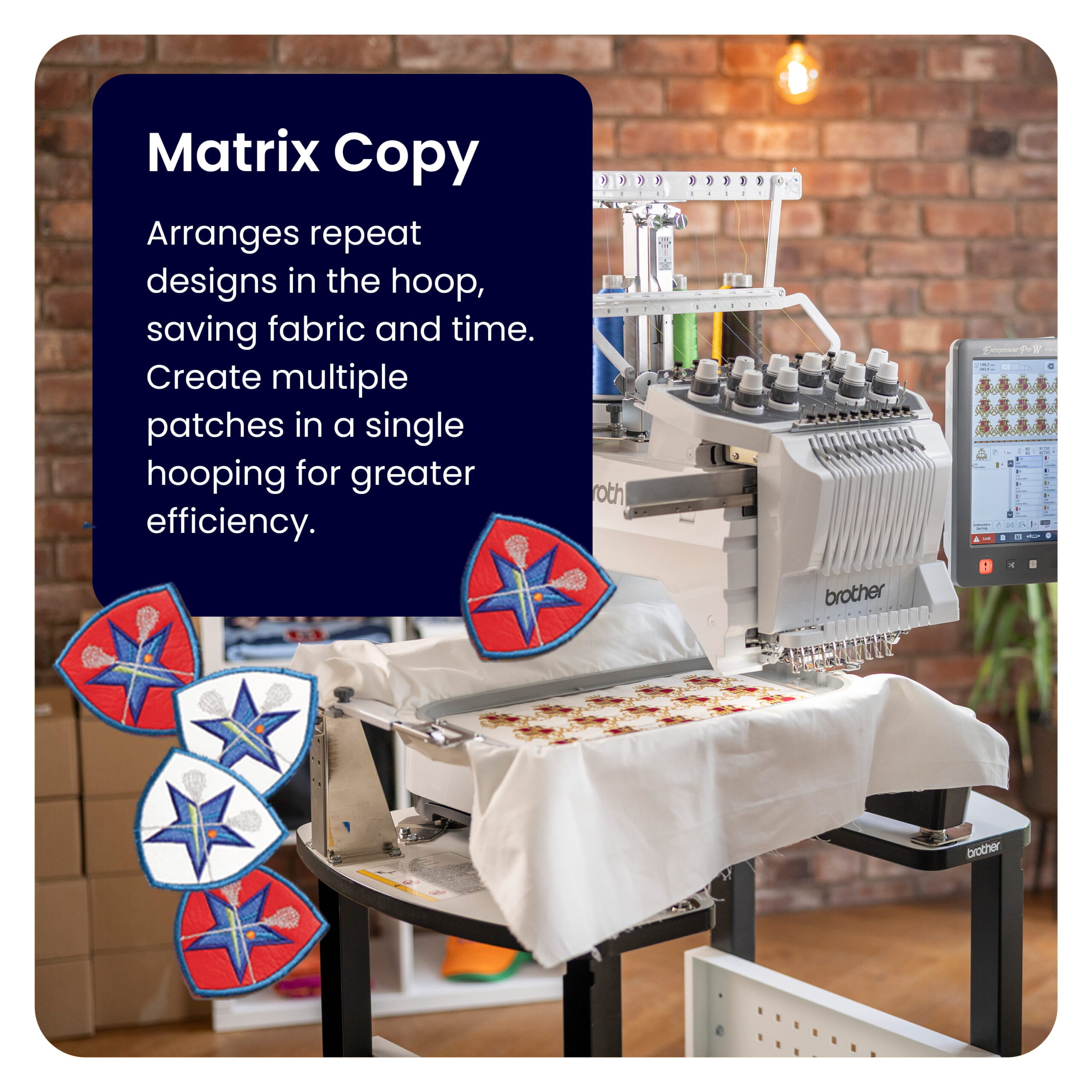 Entrepreneur Pro W PR1060W 10-Needle Embroidery Machine image 6