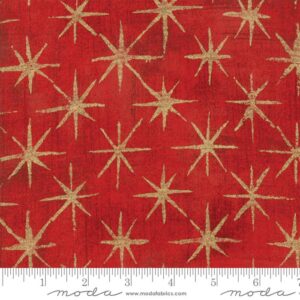 Moda Grunge Metallic Seeing Stars Cherry 30148 23M