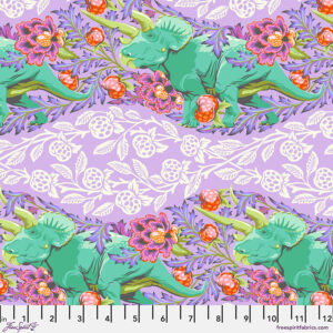 Free Spirit Tula Pink Roar! Trifecta - PWTP223 Mist